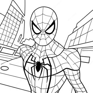 Page De Coloriage De Lincroyable Spider Man 119938-54787