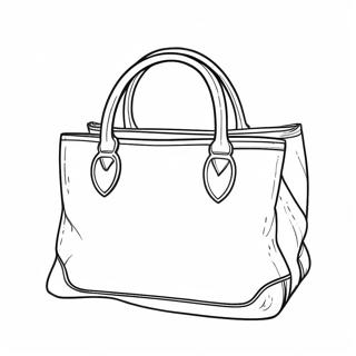 Page De Coloriage De Sac Fourre Tout Colore 120453-55200