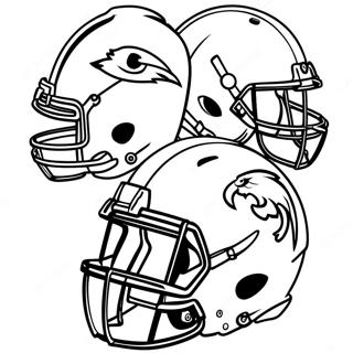 Casques Nfl Pages À Colorier