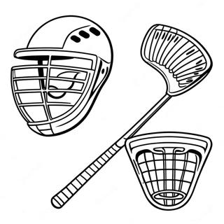 Page A Colorier De Lacrosse 120629-55326