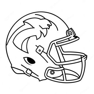 Page De Coloriage Du Logo Des Denver Broncos 121657-56298