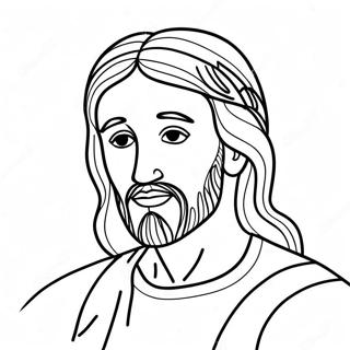 Page De Coloriage Jesus Taime 122065-56615