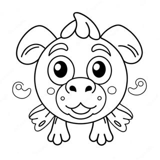 Page De Coloriage Danimal Moche Et Idiot 122399 56939