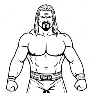 Page De Coloriage De La Wwe 122578-57070