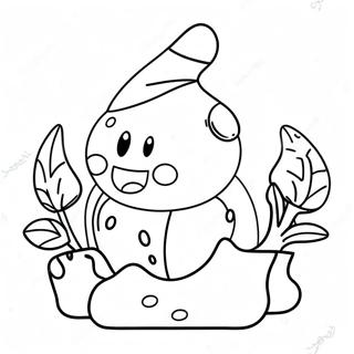 Page De Coloriage Plante Piranha Mignonne 122631-57113