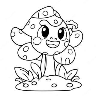 Page De Coloriage Plante Piranha Mignonne 122631-57114