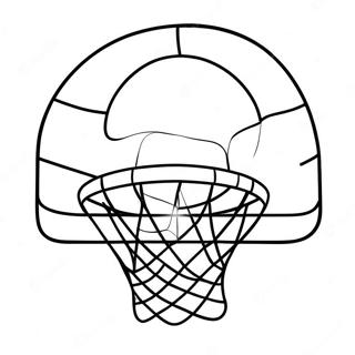 Page De Coloriage De Panier De Basketball 122759-57211