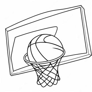 Page De Coloriage De Panier De Basketball 122759-57212