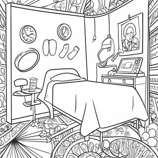 Page De Coloriage Daffiches De Sante 122966-57370