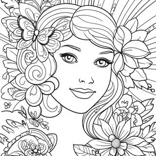 Page A Colorier Daffirmation Positive Sur Lestime De Soi 123042-57430