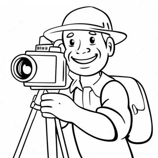 Page A Colorier Du Cameraman Skibidi Drole 123378-57693