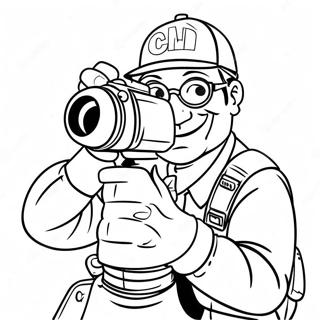 Page A Colorier Du Cameraman Skibidi Drole 123378-57694