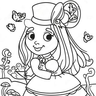 Page De Coloriage Dalice Au Pays Des Merveilles Steampunk 123739-57971