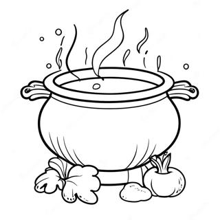 Page De Coloriage Du Chaudron De Potion Mystique 123792-58021
