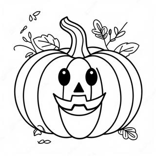Pages A Colorier De Citrouille Joyeuse Pour Halloween 123921-58123