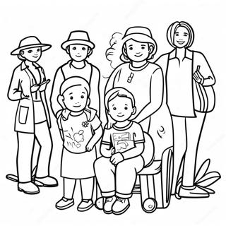 Page De Coloriage De Communaute Inclusive 124097-58347