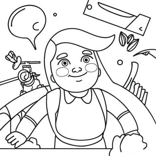 Page De Coloriage Des Capacites Diverses 124099-58354