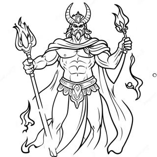 Page De Coloriage Hades Mystique 124307 58517