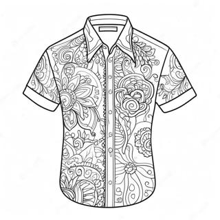 Page De Coloriage De Chemise 124329-58523