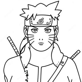 Naruto Shippuden Pages À Colorier