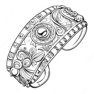 Page De Coloriage De Bracelet 124613-58741