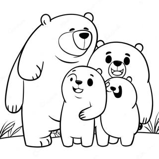 Page De Coloriage De Nous Les Ours 124638-58763