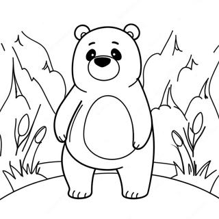 Page De Coloriage Charmante De Nous Les Ours 124639-58765