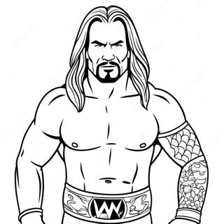 Page De Coloriage Wwe 124740-58843