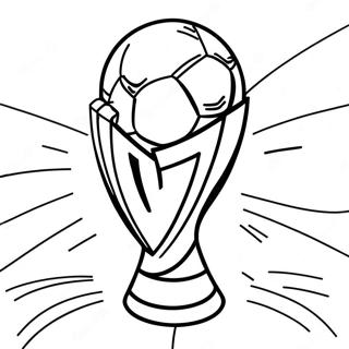 Coupe Du Monde De Football Pages À Colorier