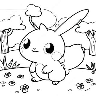 Page De Coloriage De Paysage Pokemon Charmant 124819-58906