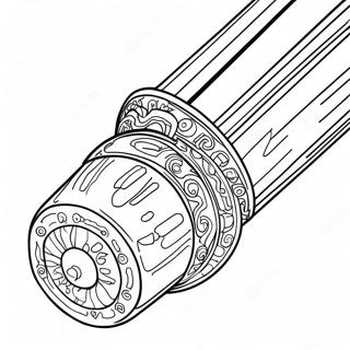 Sabre Laser Pages À Colorier