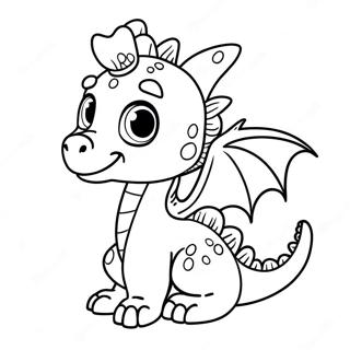 Page De Coloriage Bebe Dragon Adorable 125102-59125