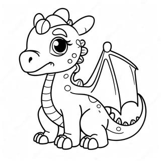 Page De Coloriage Bebe Dragon Adorable 125102-59126