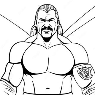Page De Coloriage De La Wwe 125359-59323
