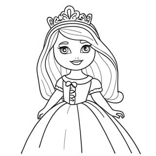 Page De Coloriage Elegante De La Princesse Roblox Royale High 125386-59346