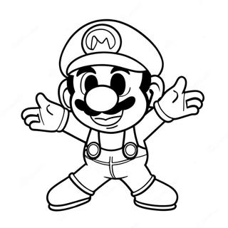 Étoile Mario Pages À Colorier