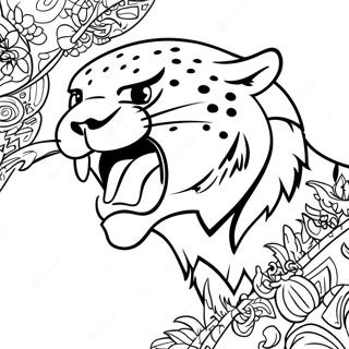 Page De Coloriage Des Jaguars De Jacksonville 125487-59423