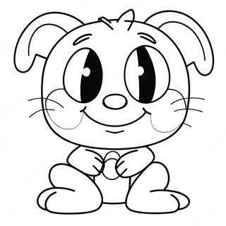 Zero Drole Avec Un Sourire A Colorier 125618-59529