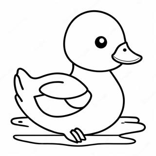 Canard En Papier A Colorier 125642-59542