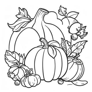 Page De Coloriage Du Festival De La Recolte 125750 59640