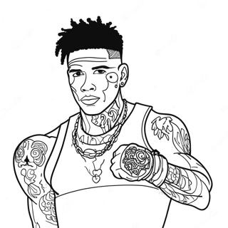 Page De Coloriage De Nle Choppa 125771-59643