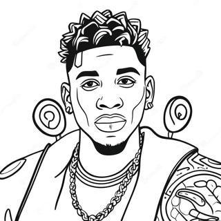 Page De Coloriage De Nle Choppa 125771-59644