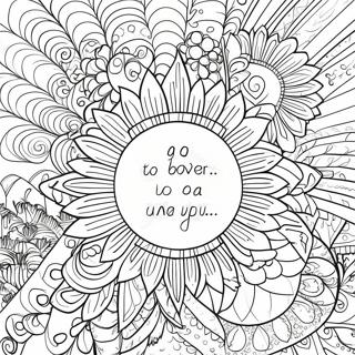 Page De Coloriage De Citation Inspirante Aa 125981-59816