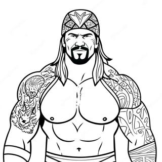 Page De Coloriage Wwe 126003-59824