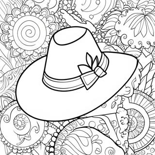 Page De Coloriage De Chapeau 126314-60063