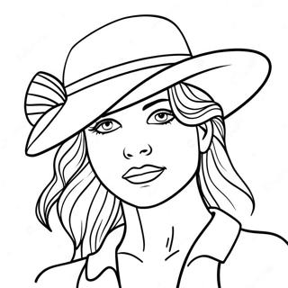 Page De Coloriage De Chapeau 126314-60064