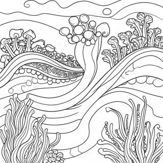 Page De Coloriage De Motifs Dalgues Ondulees 126394-60137