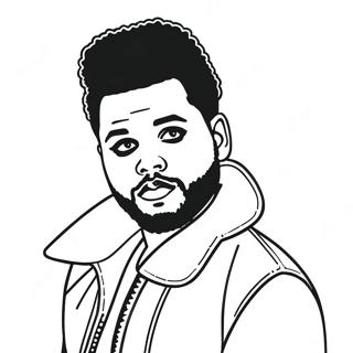 Page De Coloriage De The Weeknd 126468-60184