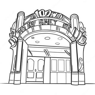 Page De Coloriage De Cinema 126494-60204