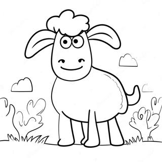 Page De Coloriage Shaun Le Mouton 126649-60324